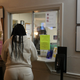 A woman stands at the check-in window of the Hope Medical Group for Women in Shreveport, Louisiana, April 19, 2022. Texas’ S.B. 8 law has driven patients to the rapidly overflowing clinics of other states, forcing them to inexorably delay their abortion due to lack of space.